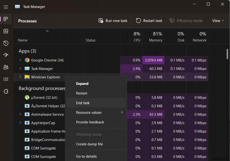 วิธีแก้ไขไม่สามารถสร้างโฟลเดอร์ใหม่ใน Windows 11