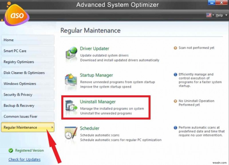 วิธีถอนการติดตั้ง WinZip Driver Updater