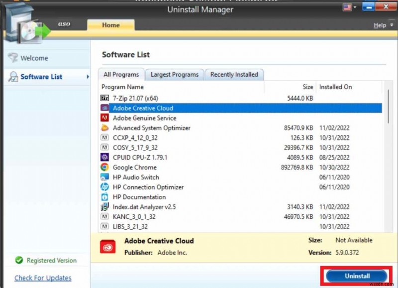 วิธีถอนการติดตั้ง WinZip Driver Updater