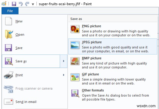 วิธีแปลงไฟล์ JFIF เป็นไฟล์ JPG บน Windows PC