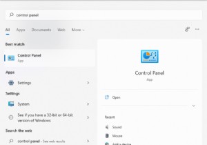 จะค้นหาแผงควบคุมเสียงใน Windows 11 ได้อย่างไร