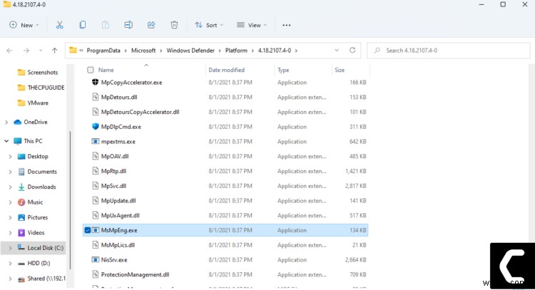 วิธีหยุด  Antimalware Service Executable  จากการใช้ทรัพยากร CPU บน Windows 11