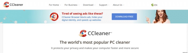CCleaner Microsoft Edge ถูกข้ามบน Windows 11 หรือไม่