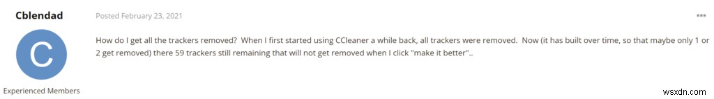 CCleaner ไม่ทำความสะอาด/ แสดงไฟล์ติดตาม? [5 วิธีแก้ไขด่วน]