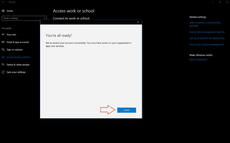วิธีจัดการบัญชีส่วนตัว ที่ทำงาน และโรงเรียนใน Windows 10
