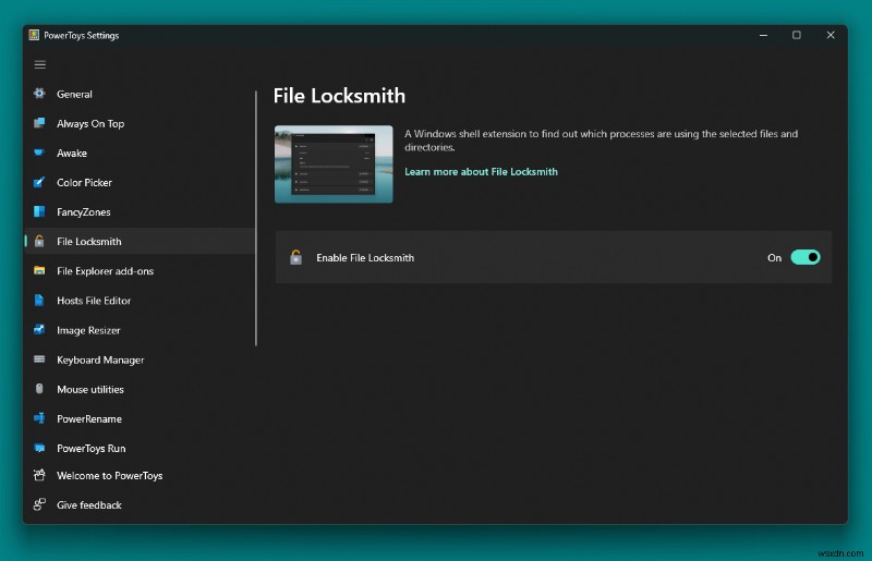 วิธีใช้ยูทิลิตี้ File Locksmith ใหม่ใน PowerToys บน Windows 10 หรือ Windows 11