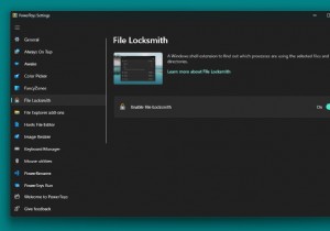 วิธีใช้ยูทิลิตี้ File Locksmith ใหม่ใน PowerToys บน Windows 10 หรือ Windows 11