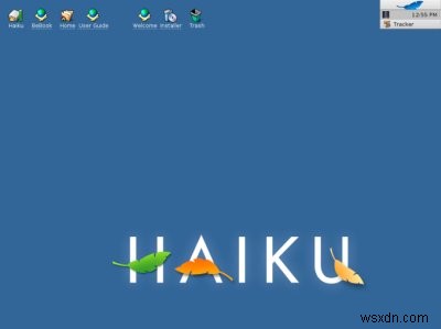 Haiku - การพักผ่อนหย่อนใจแบบโอเพ่นซอร์สของ BeOS 