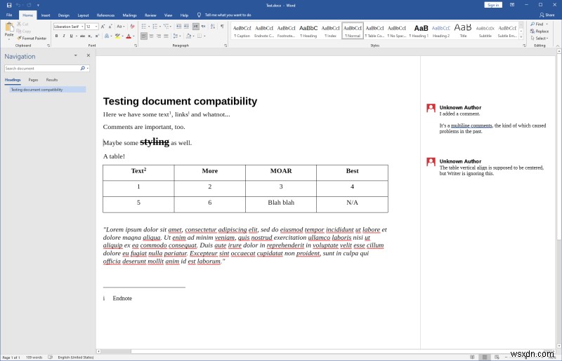 รีวิว LibreOffice 7.2 - จุดเปลี่ยน