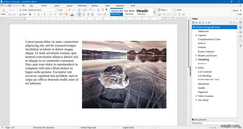 รีวิว LibreOffice 7.3 - ไม่ใช่จุดเปลี่ยน