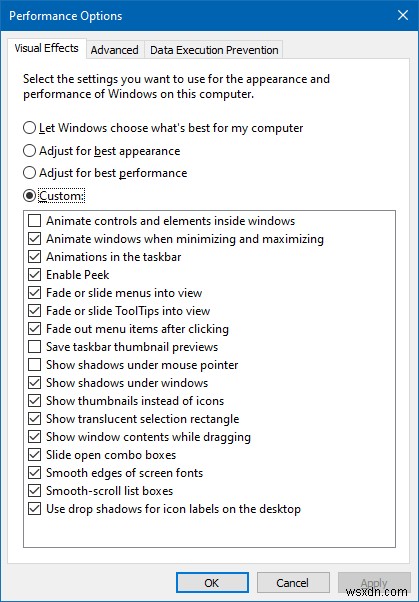 วิธีปิดใช้งานเคอร์เซอร์ที่เคลื่อนไหวอย่างราบรื่นใน Office 2016