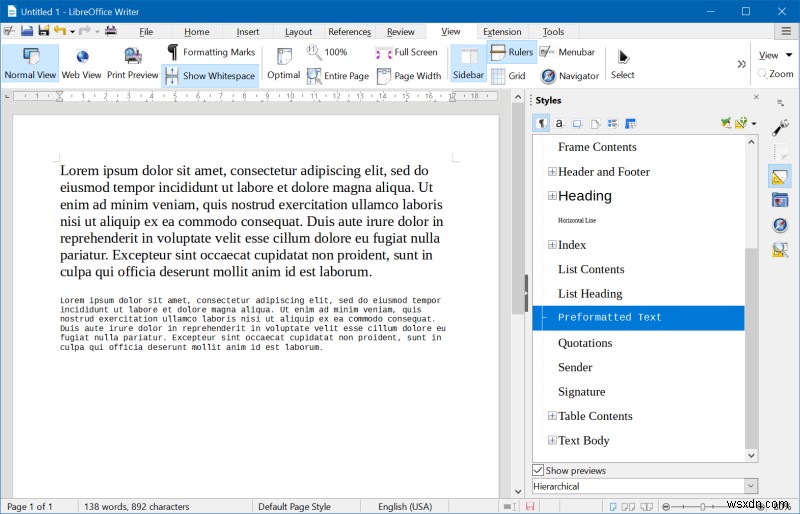 บทวิจารณ์ LibreOffice 7.1 - หลักการความไม่แน่นอน