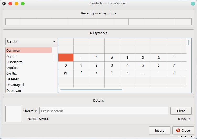 FocusWriter - โปรแกรมแก้ไขข้อความที่เรียบง่าย