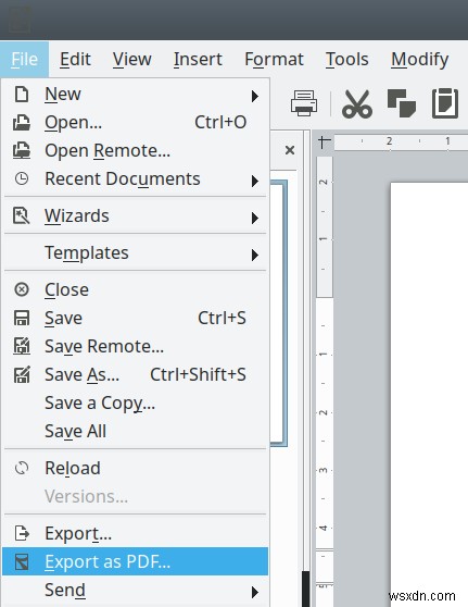 วิธีแก้ไขแบบฟอร์ม PDF ใน Linux ด้วย LibreOffice