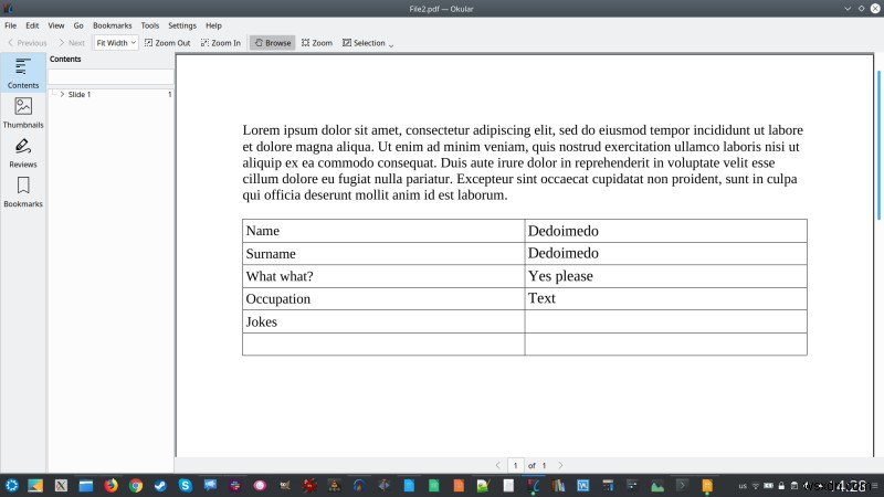 วิธีแก้ไขแบบฟอร์ม PDF ใน Linux ด้วย LibreOffice