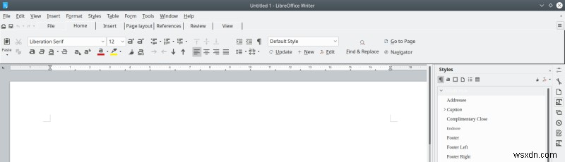 ทำให้ LibreOffice มีประสิทธิผลมากขึ้นภายใต้ Plasma