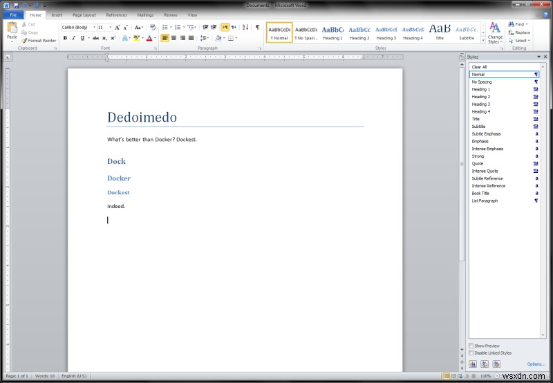 Microsoft Word &รายการลำดับเลข