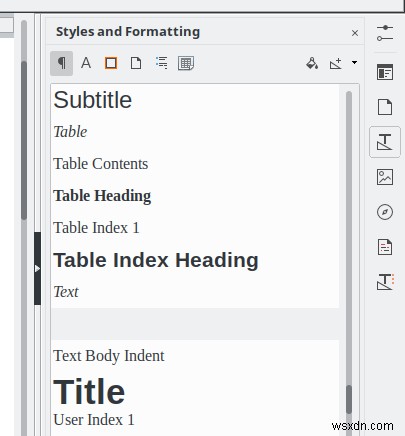 สไตล์ LibreOffice - สไตล์ของฉันคือระเบิด Didi bom di Deng