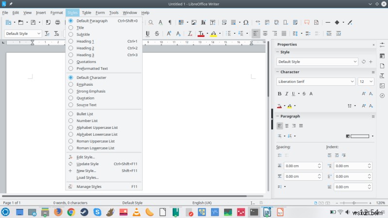 LibreOffice 6.0 - ความดี ความสง่างาม แบบอักษรแห่งไฟที่ยอดเยี่ยม!