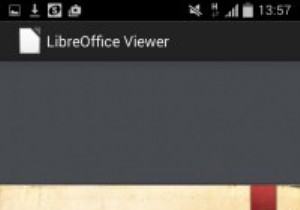 โปรแกรม LibreOffice Viewer สำหรับ Android