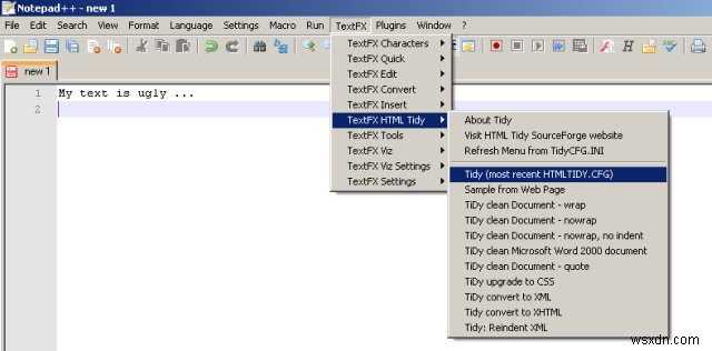 5 เทคนิค Notepad++ สุดเจ๋ง