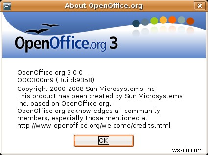 OpenOffice 3 - เยี่ยม! - ตรวจสอบ