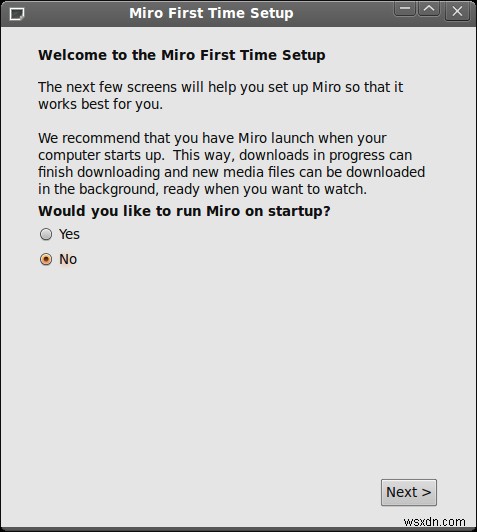 Miro - อินเทอร์เน็ตทีวี