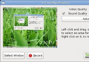 สร้างภาพยนตร์บนเดสก์ท็อปที่น่าตื่นเต้นด้วย recordMyDesktop