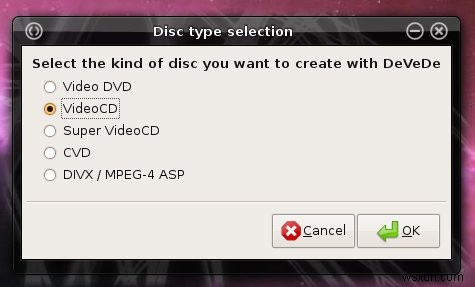 วิธีสร้างภาพยนตร์ดีวีดีใน Linux ด้วย DeVeDe