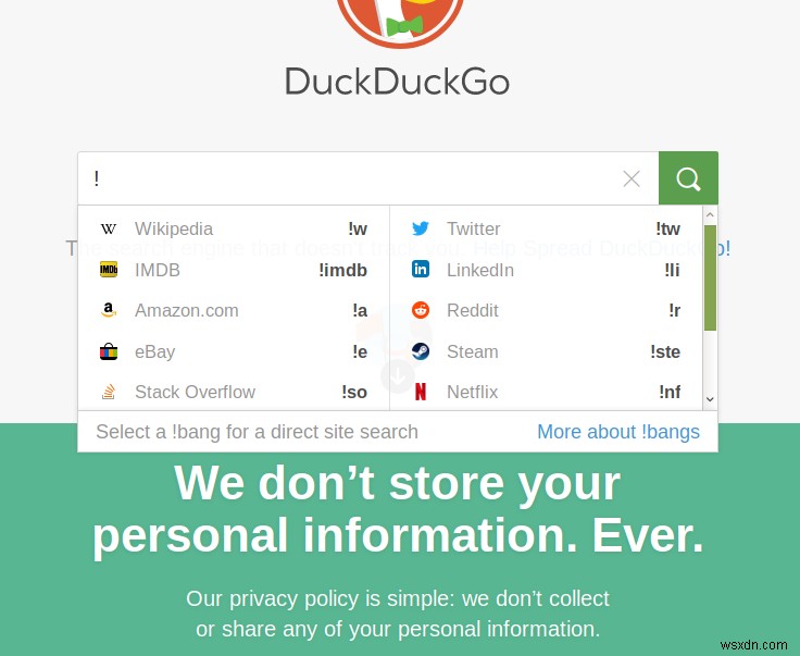 เครื่องมือค้นหา DuckDuckGo - รายงานปี 2018 - ดูดี