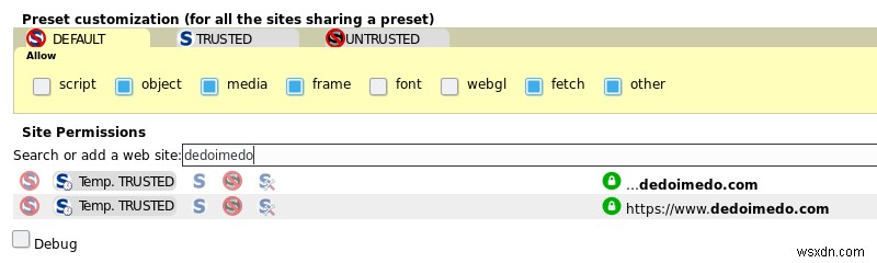 คู่มือการใช้งาน Firefox 57-59 &Noscript 10 - ฉบับที่ 2