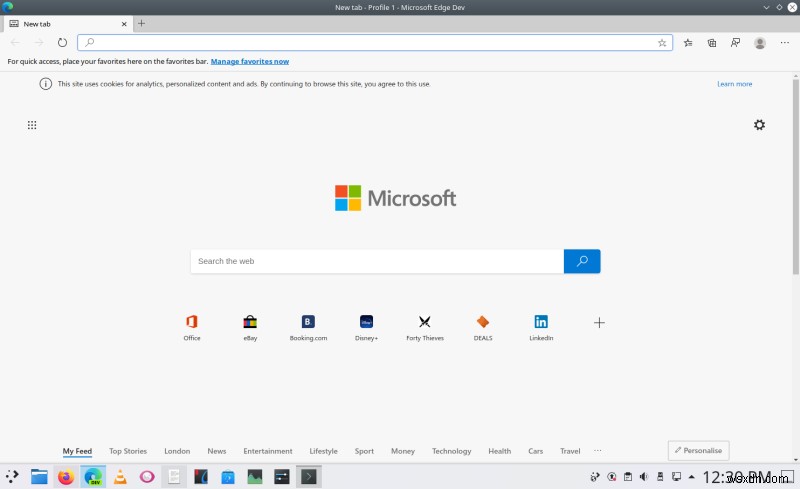 Microsoft Edge สำหรับ Linux - ผู้ท้าชิงปรากฏขึ้น