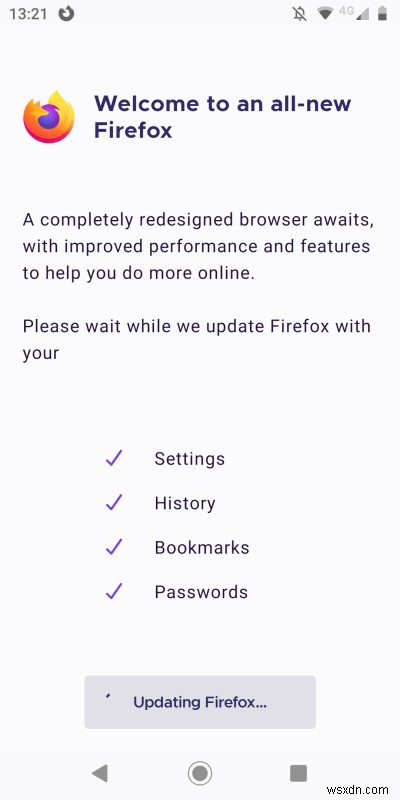 Firefox 79 บน Android - ถอยหลังหนึ่งก้าวไปข้างหน้าหนึ่งก้าว