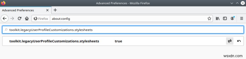 วิธีเปลี่ยนแถบที่อยู่ใน Firefox 75 (ขึ้นไป)