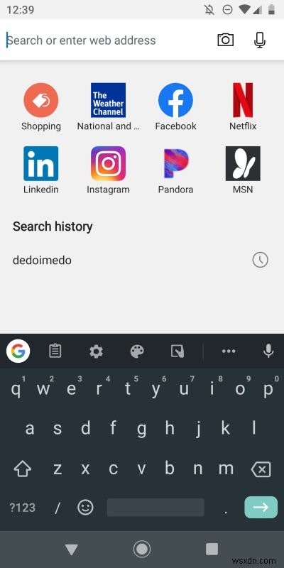 Microsoft Edge บน Android - ระวังของมีคม