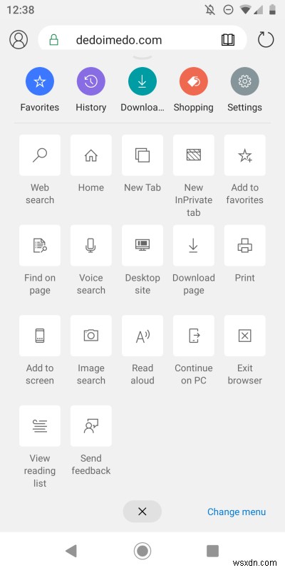 Microsoft Edge บน Android - ระวังของมีคม