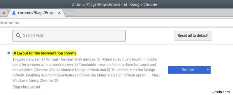 เปลี่ยนธีม UI ใน Google Chrome 69