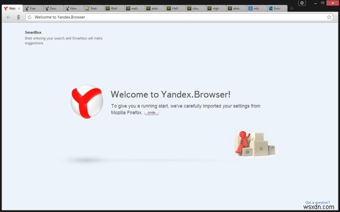 รีวิวเบราว์เซอร์ Yandex