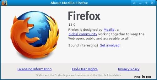 Firefox 13 - รีวิวประเภทต่างๆ