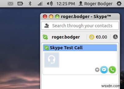 รีวิว Skype 4 สำหรับ Linux - Jolly good