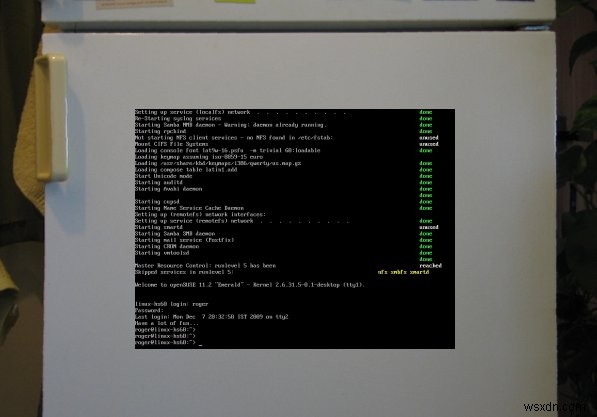 ทำให้ตู้เย็นของคุณใช้ Linux!