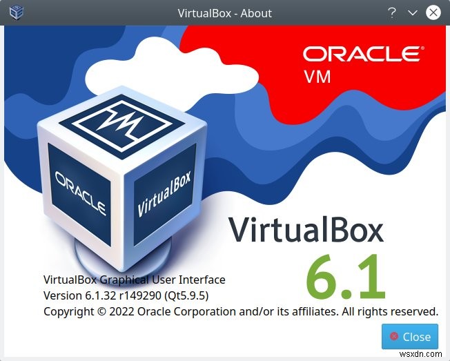 ข้อผิดพลาด VirtualBox &NS_ERROR_FAILURE