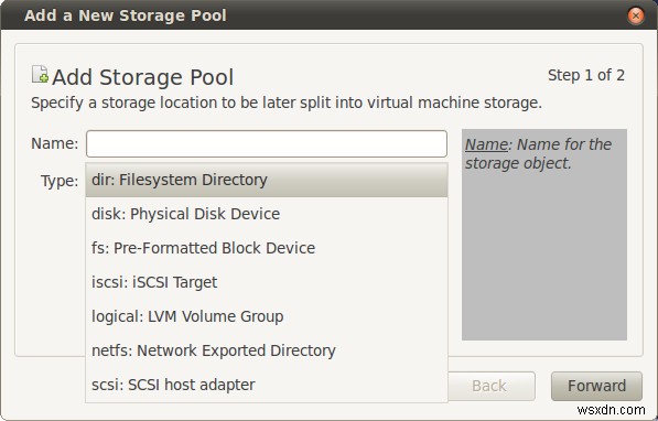 วิธีจัดการพื้นที่เก็บข้อมูลใน KVM - บทช่วยสอน