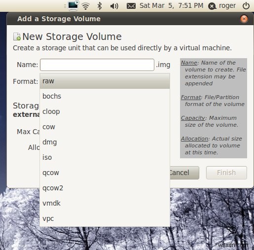 วิธีจัดการพื้นที่เก็บข้อมูลใน KVM - บทช่วยสอน