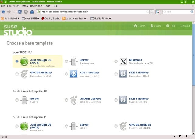 SUSE Studio - สร้าง Linux ของคุณเอง