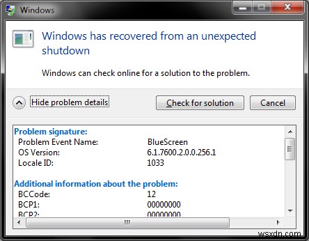 การวิเคราะห์ Windows BSOD - คู่มือการใช้งานอย่างละเอียด