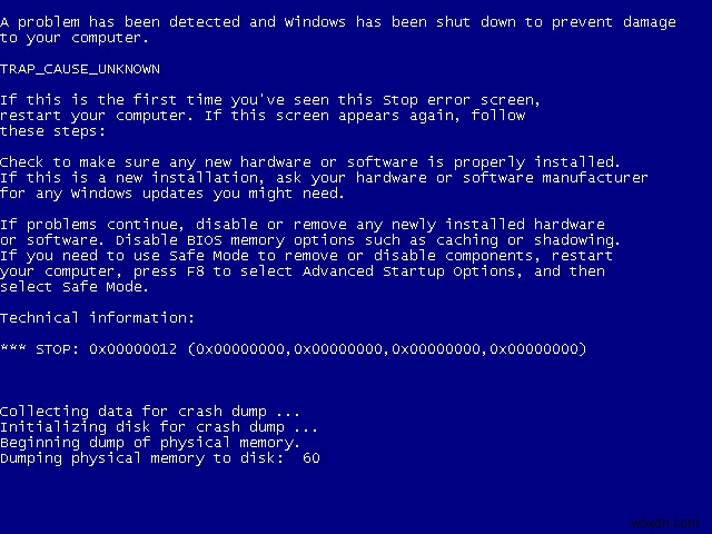 การวิเคราะห์ Windows BSOD - คู่มือการใช้งานอย่างละเอียด