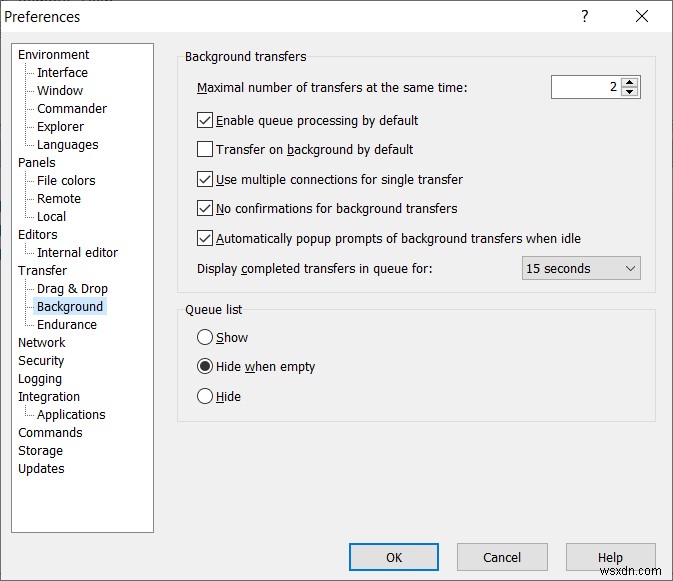 WinSCP - ไคลเอนต์ FTP ที่มีความสามารถและมีประโยชน์