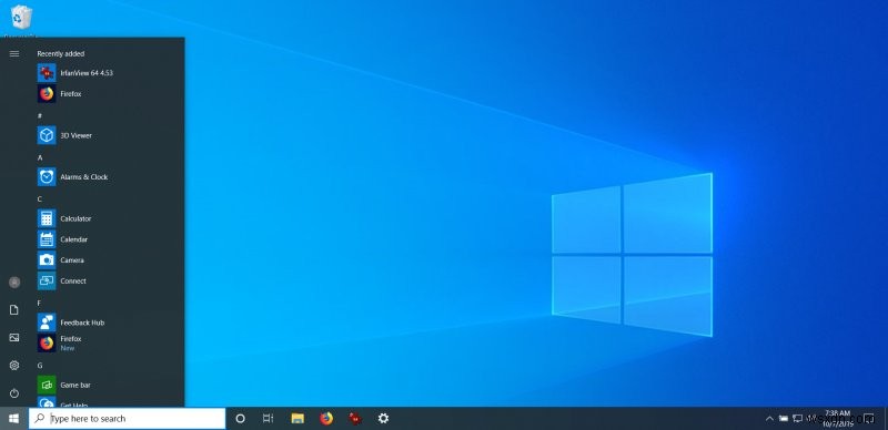 การสร้าง Windows 10 ล่าสุด &การตั้งค่าบัญชีในตัวเครื่อง