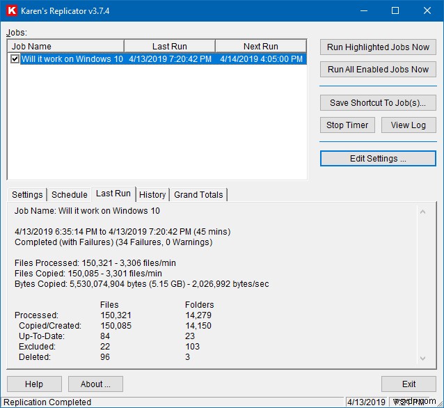 Karens Replicator - ทำงานบน Windows 10 อีกครั้ง